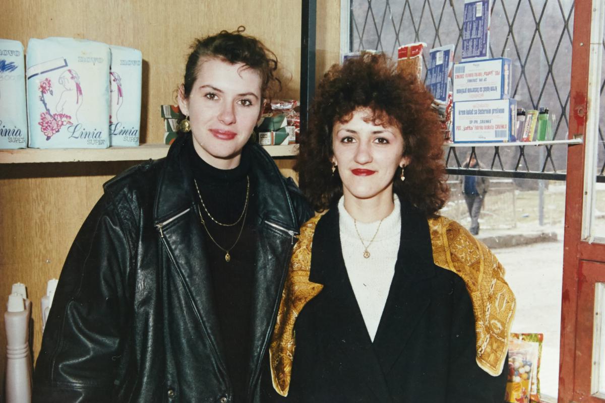 1. März 1992. Srebrenica. Ein paar Monate vor Kriegsbeginn im April / Mai 1992.