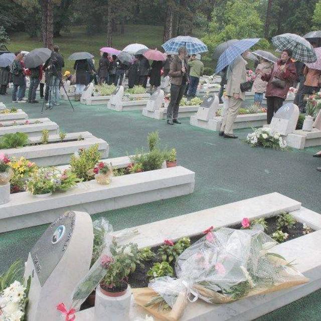 Sad, rainy day for Tuzla...